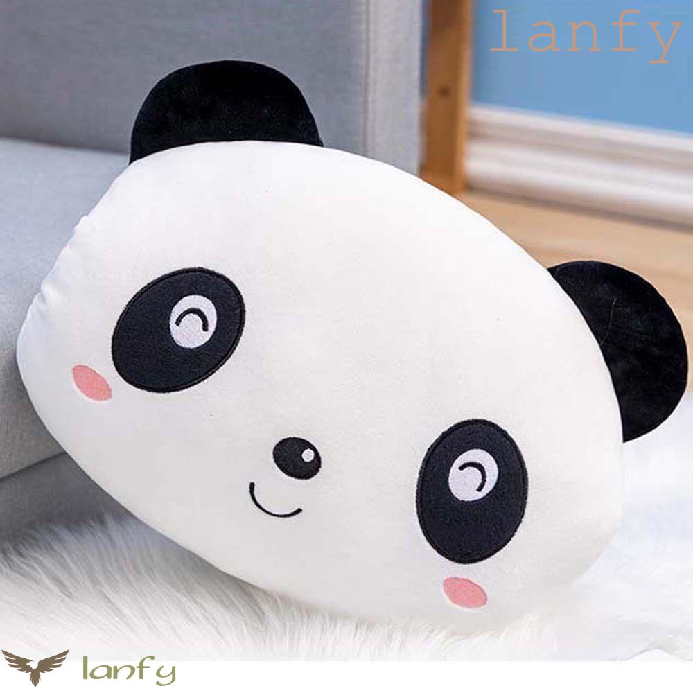 LANFY Gấu Trúc Nhồi Bông Mềm Mại Giữ Ấm Tay Mùa Đông