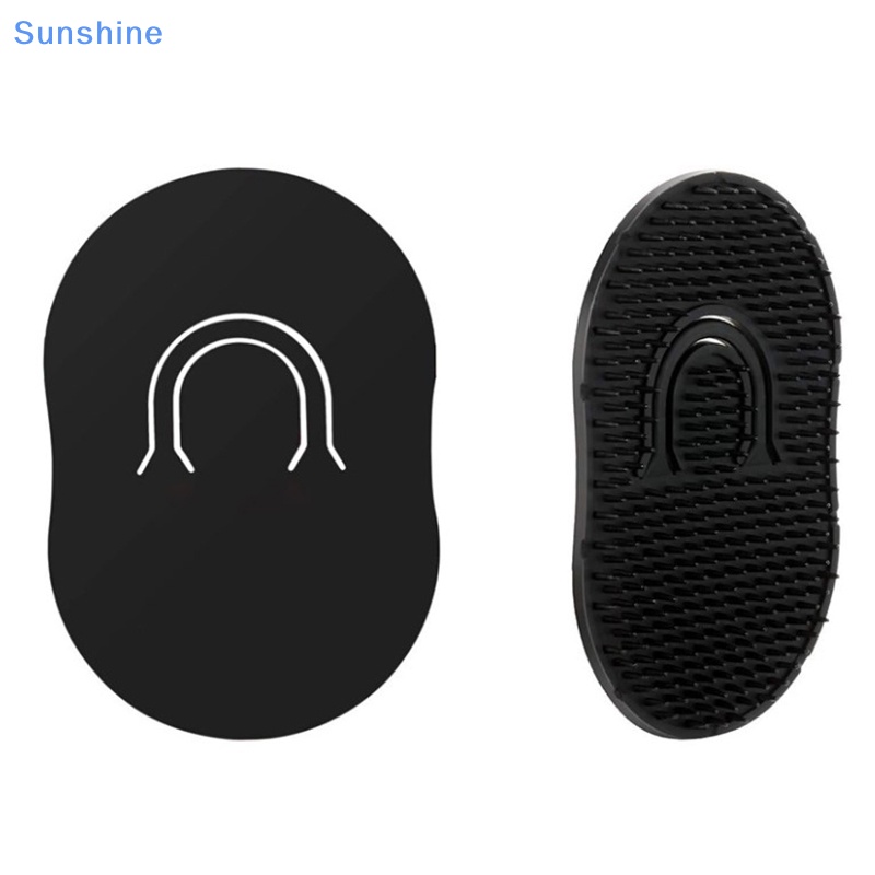 Bộ 3 Lược Tròn Nhỏ Chải Râu Mát Xa Da Đầu Cho Nam