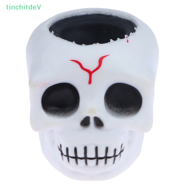 [TinchitdeV] Cốc Cao Su Hình Đầu Lâu Vui Nhộn Trang Trí Tiệc Halloween