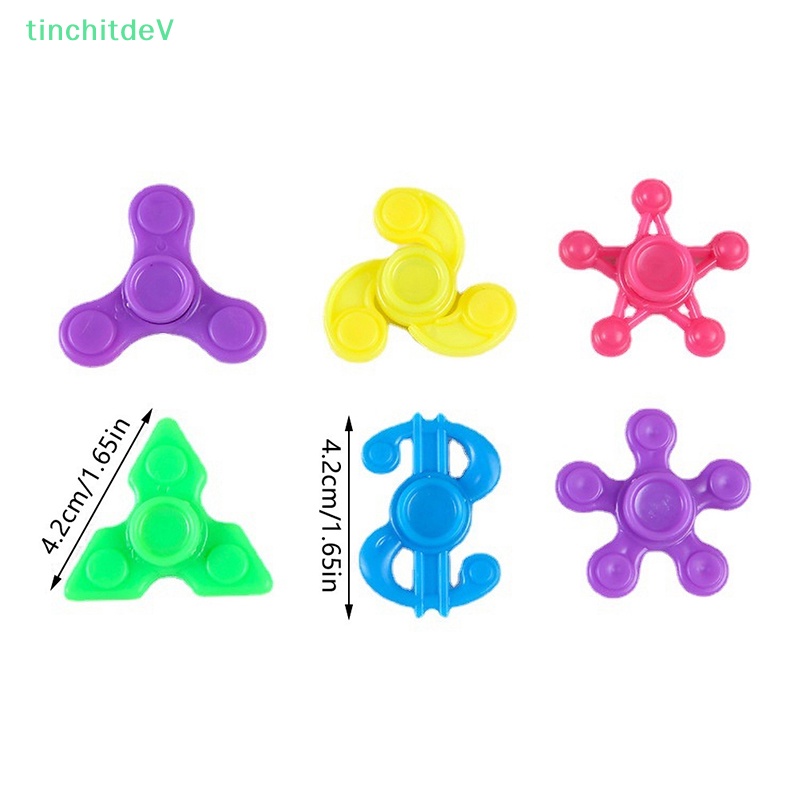[TinchitdeV] Set 5 Con Quay Đồ Chơi Mini 4CM Vui Nhộn Chống Căng Thẳng Làm Quà Sinh Nhật Cho Bé [Mới]