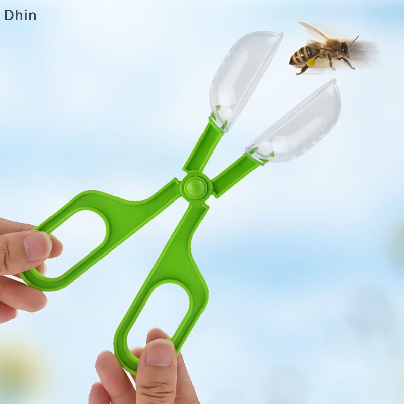 [Dhin] New Insect Trap Handy Scoopers Bug Catcher Set Insects Scissors Outdoor Toys Child Portable Insects Catcher Tongs Light Tweezers COD