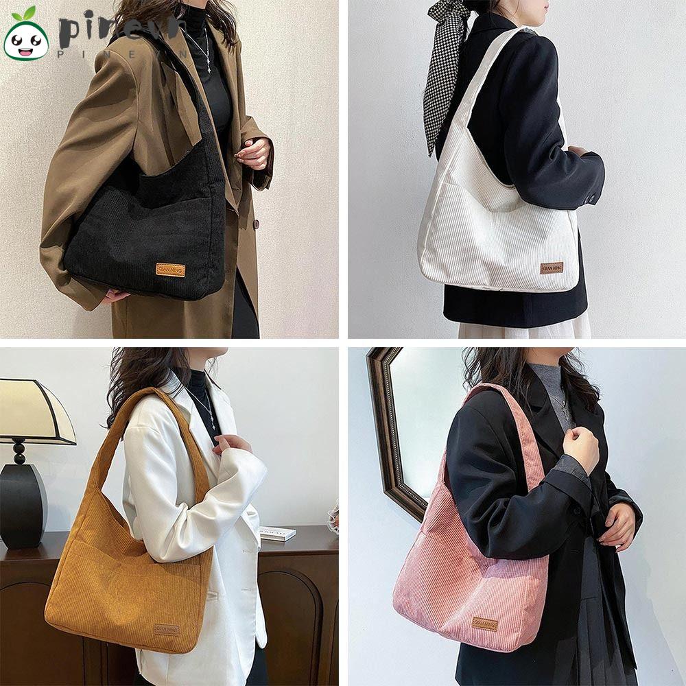 PINEVN Túi Mua Sắm Đeo Vai Sức Chứa Lớn Thân Thiện Với Môi Trường