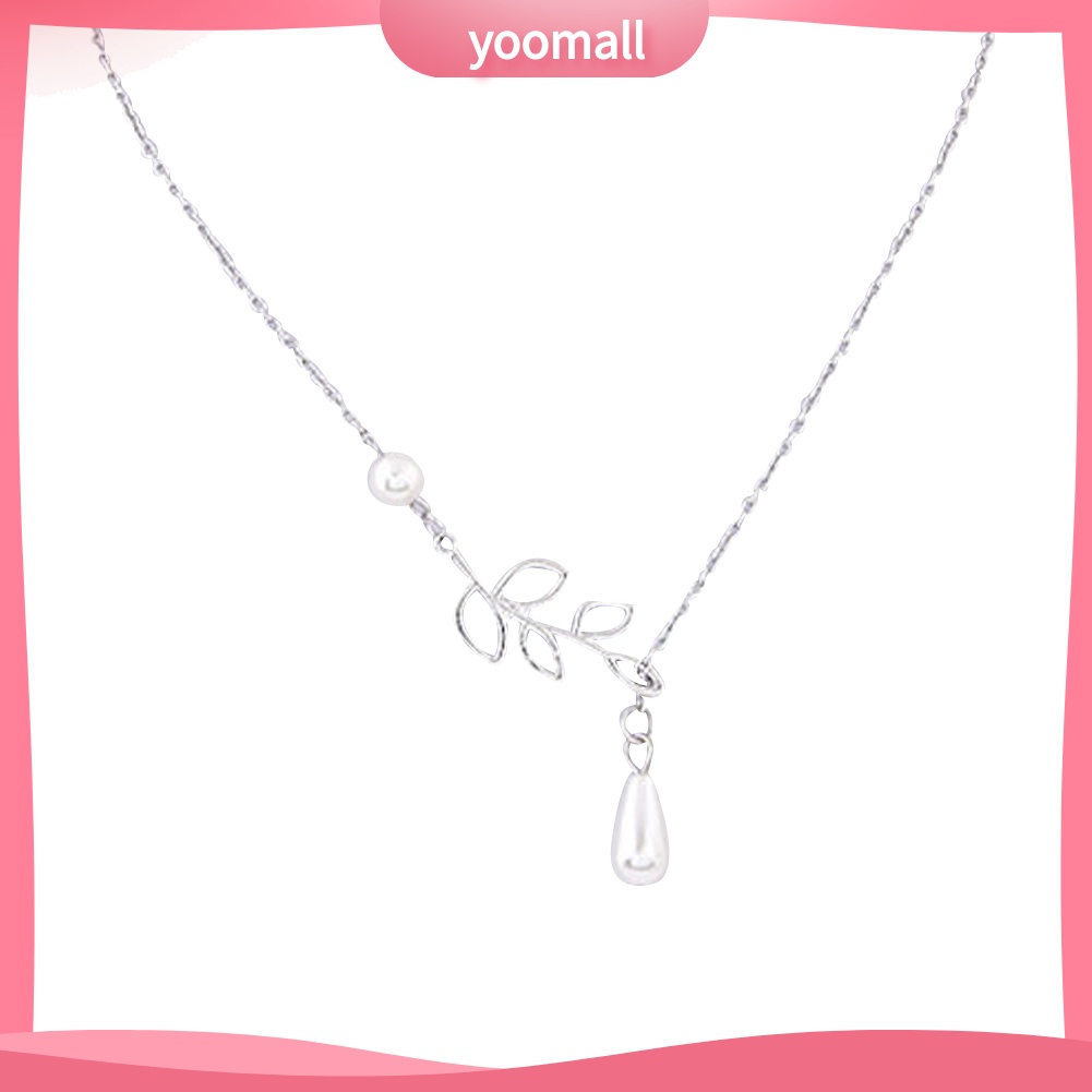 Vòng cổ Mặt Hình Chiếc Lá Thời Trang Cho Nữ