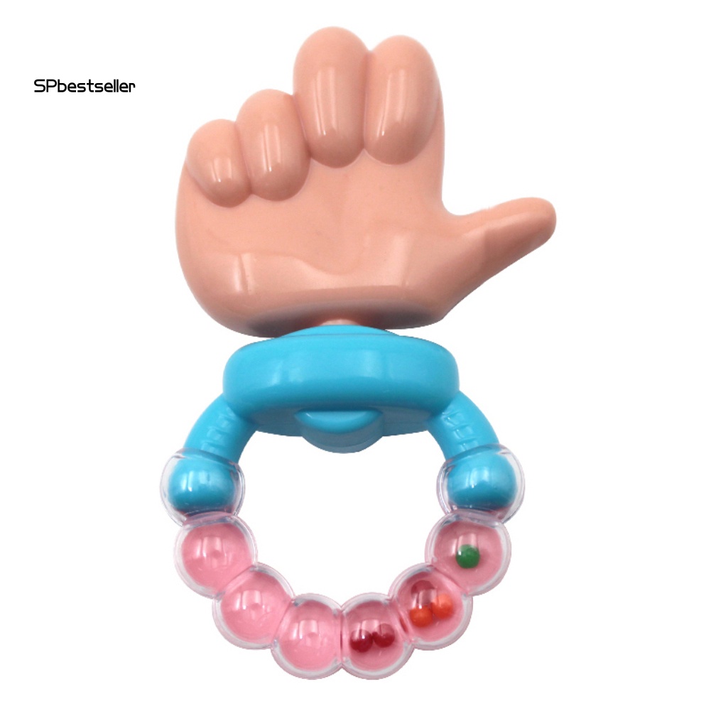 Đồ Chơi Lục Lạc Hình Tròn Nhiều Màu Sắc Cho Bé Mọc Răng