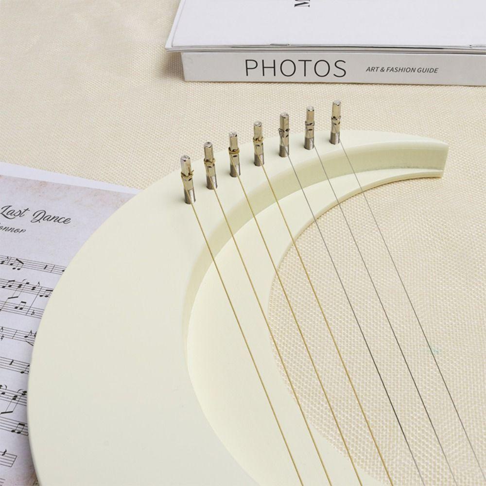 CHOOKEY Nhạc Cụ Lyre 7 Dây Bằng Gỗ Dành Cho Người Mới Bắt Đầu