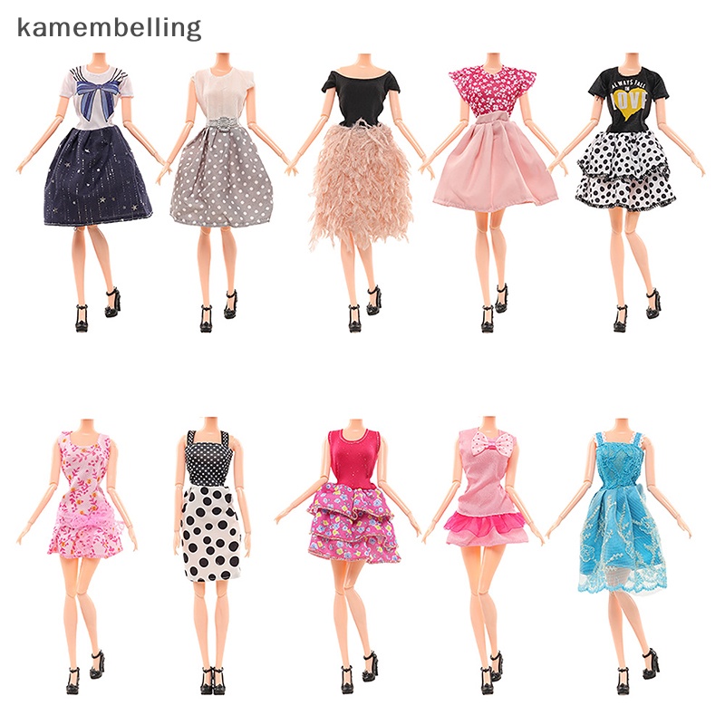 Kamembelling Quần Áo Búp Bê Mini 30cm Nhiều Kiểu Dáng Sáng Tạo Và Thời Trang Cho Bé Gái EN