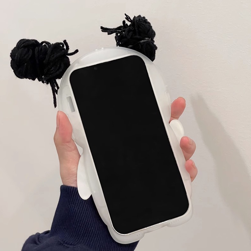 Ốp Điện Thoại TPU Dẻo Họa Tiết Cô Gái Đuôi Ngựa Độc Đáo Chống Sốc Cho iPhone 14 13 12 11 Pro Max XR XS Max