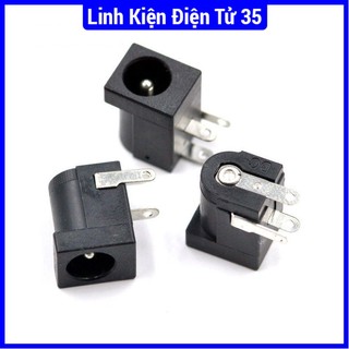 Jack DC cái 3.5x1.5mm - hình chữ nhật