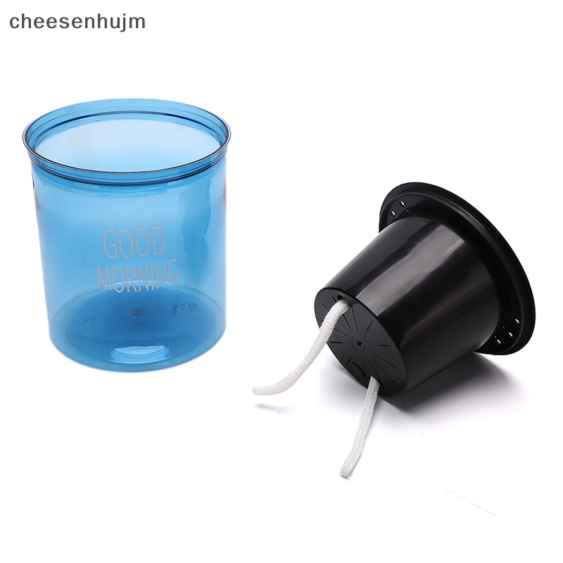 Chậu Hoa Trong Suốt Tự Tưới Nước Dùng Trang Trí Nhà Cửa / Sân Vườn