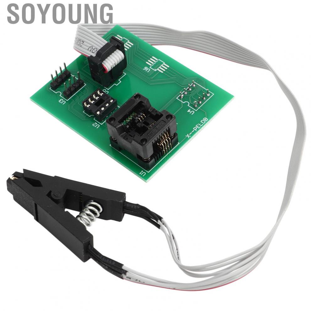 Soyoung for Eeprom Board  Programmer Adapter with SOIC8 SOP8 8pin Testing  XPROG V6.12/UPA/CG PRO 9S12/iProg