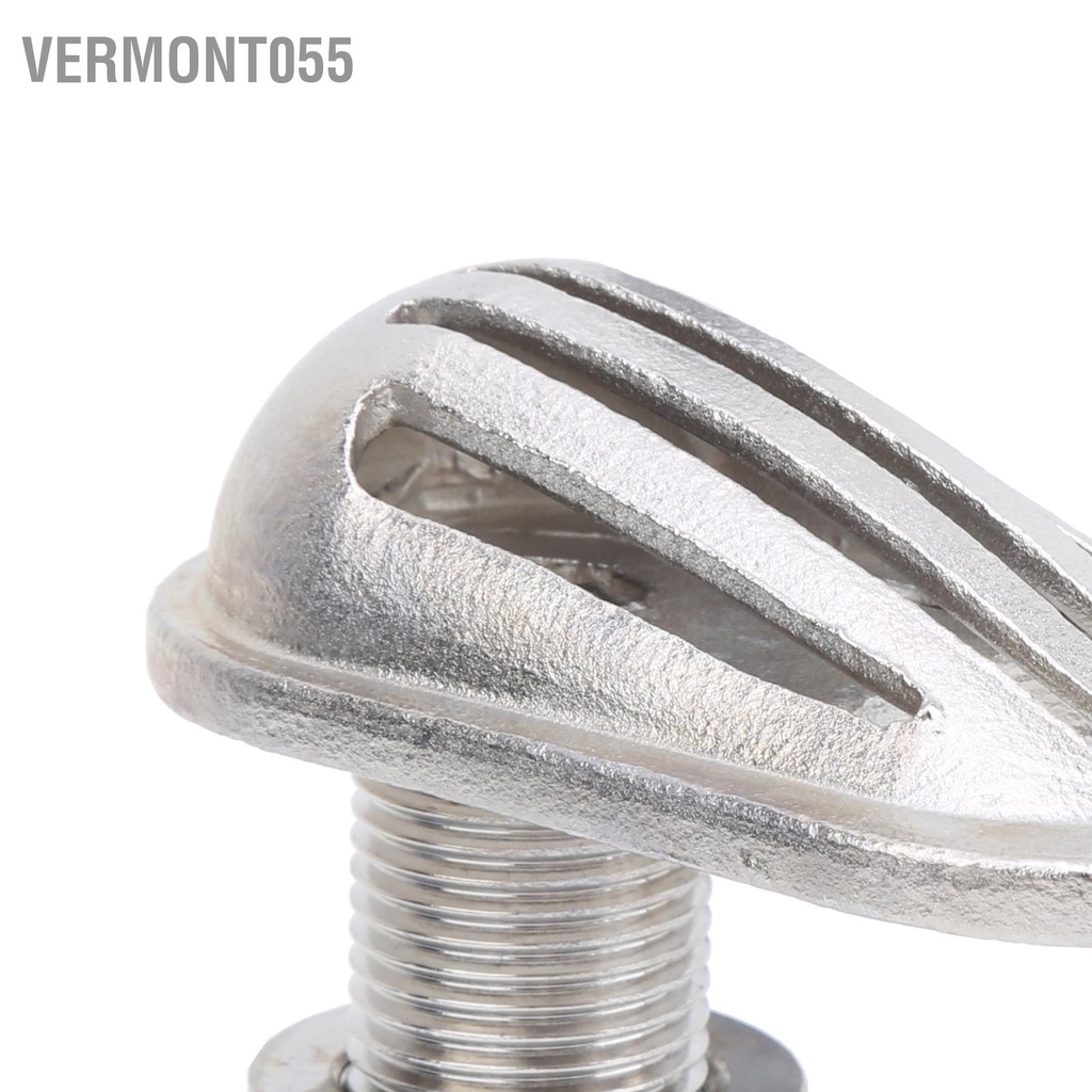 Vermont055 MJS023 Thép Không Gỉ 316 Marine Thuyền Lượng Lọc ThruHull Lấy Nước Muỗng