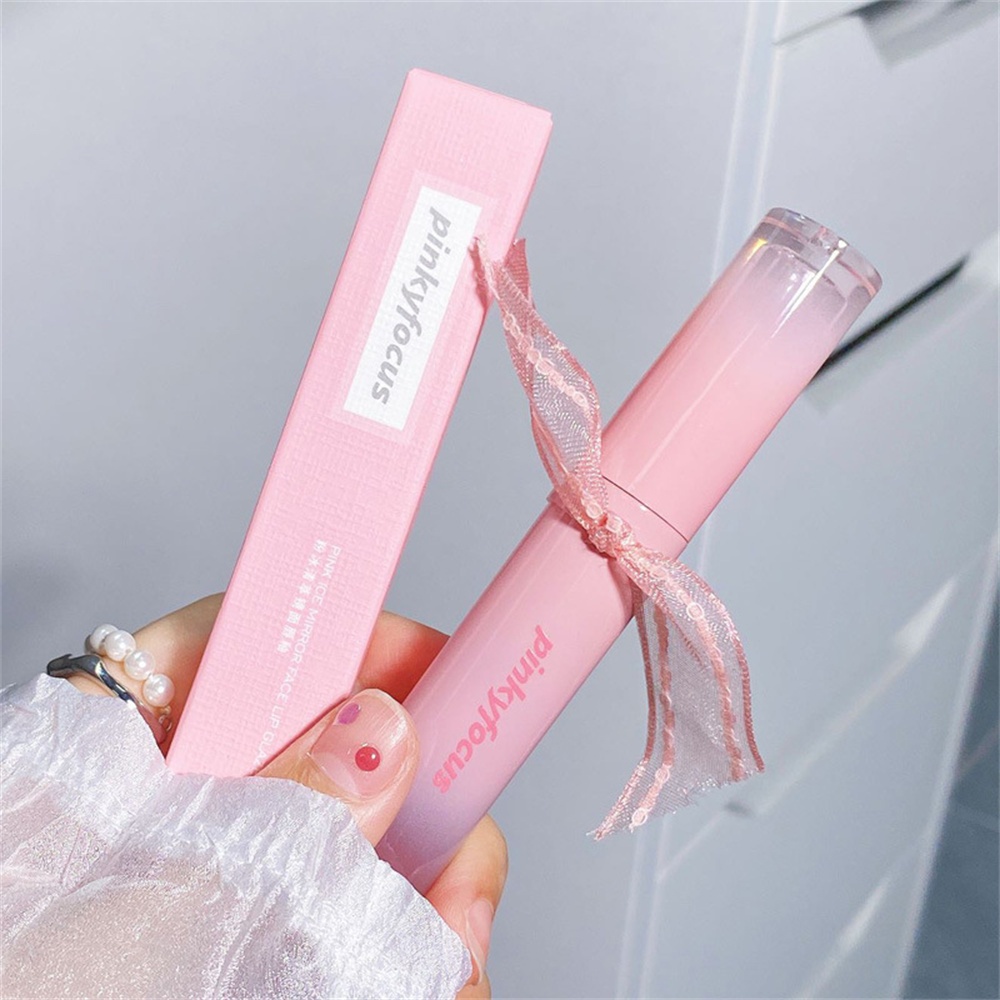 Son Môi PinkyFocus Dưỡng Ẩm Chống Dính Cốc Cho Nữ