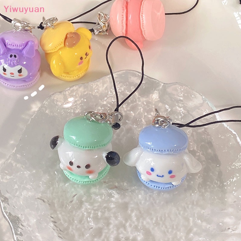< Yiwuyuan > Sanrio Anime My Melody Móc Khóa Điện Thoại Dễ Thương Trang Trí Túi Xách Nữ Tính