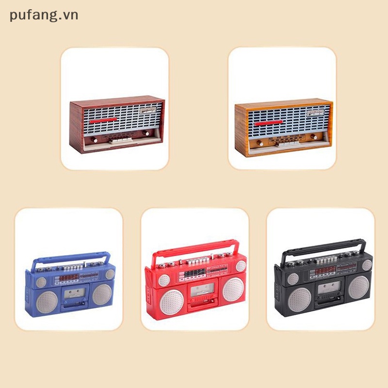 Mô Hình radio Mini Trang Trí Nhà Búp Bê vn