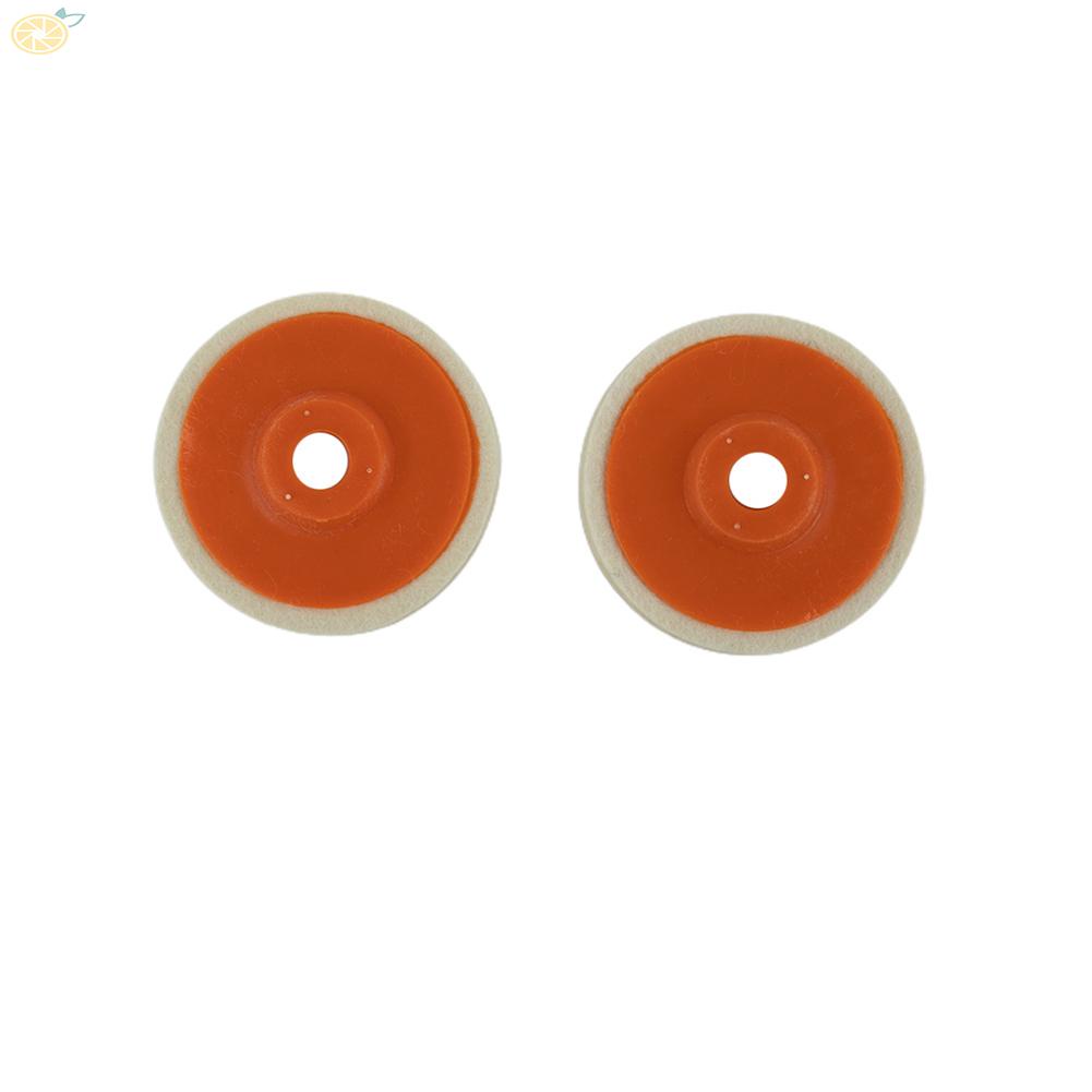 【VARSTR】Achieve Smooth Glossy Surfaces with the 2 Piece Set of 4In Wool Polishing Wheels