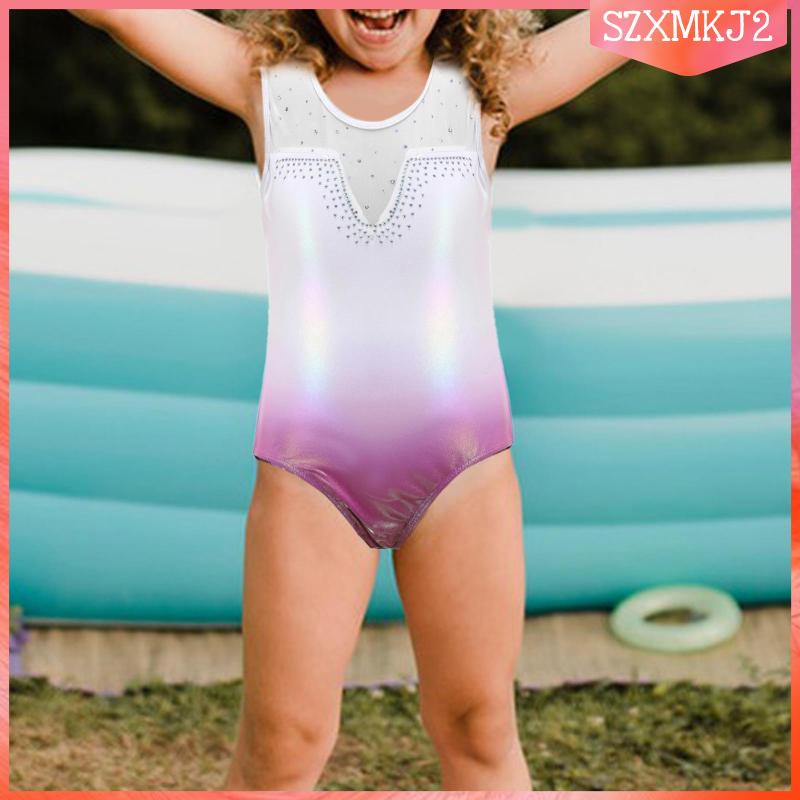 Bộ Đồ Bơi Liền Thân Thể Thao Dành Cho Bé Gái