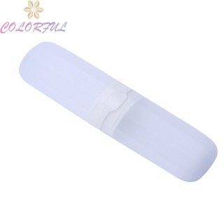 【COLORFUL】Toothbrush Box Holder Pencil Portable Storage Toothpaste Travel Adjustable