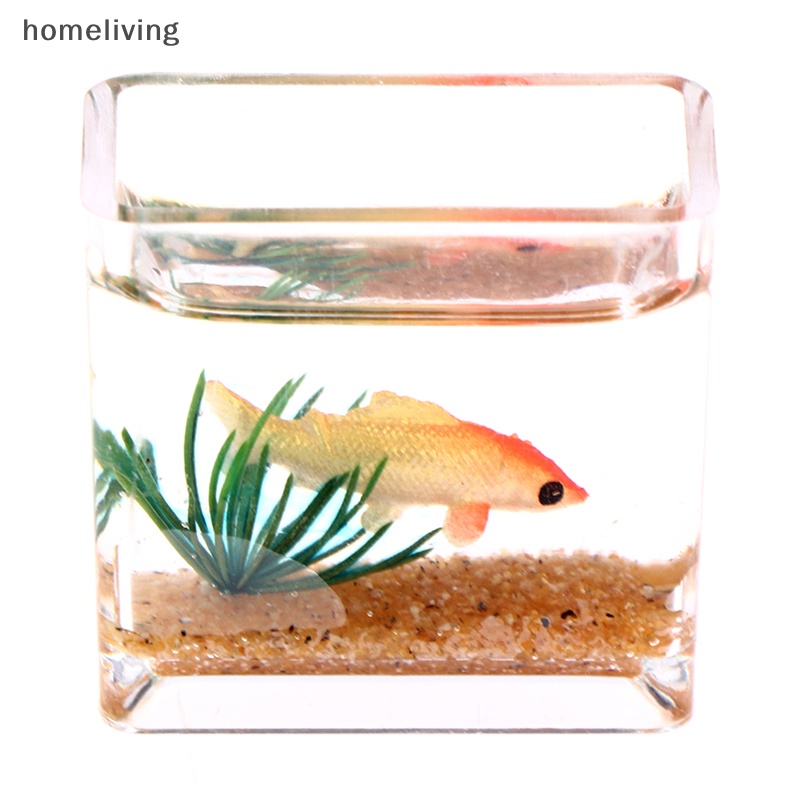 Bể Cá Bằng Thủy Tinh Dùng Trang Trí Nhà Búp Bê