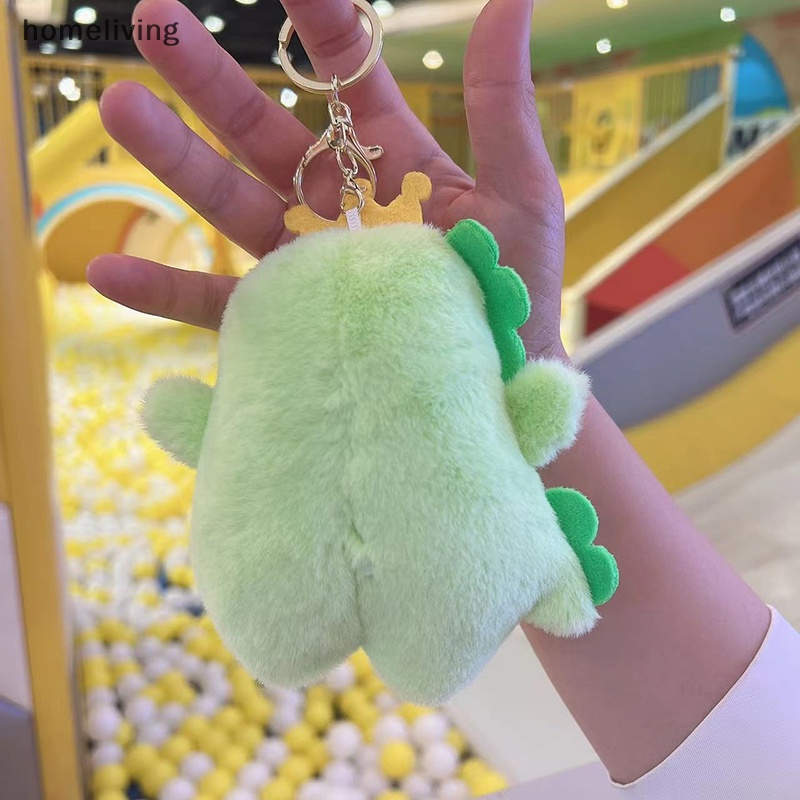 1 Móc Khóa Khủng Long Nhồi Bông 15cm Dễ Thương