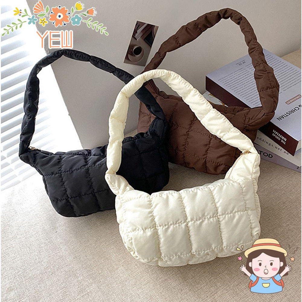 Túi Xách Bằng Cotton Gọn Nhẹ Họa Tiết Kẻ Sọc Cho Nữ