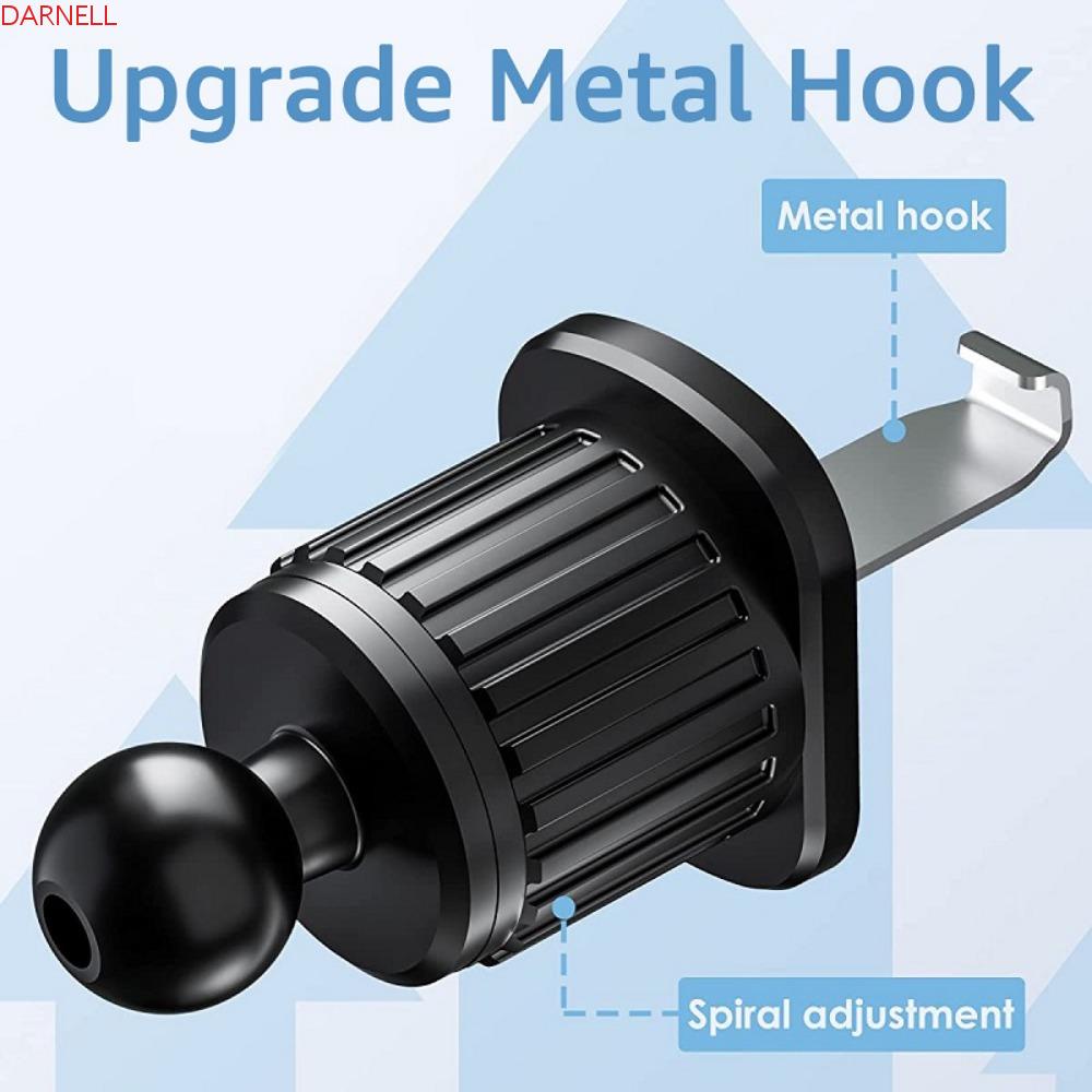 Giá Đỡ Điện Thoại DARNELL Hình Tam Giác Có Rãnh Cong Gắn Lỗ Thông Gió Xe Hơi