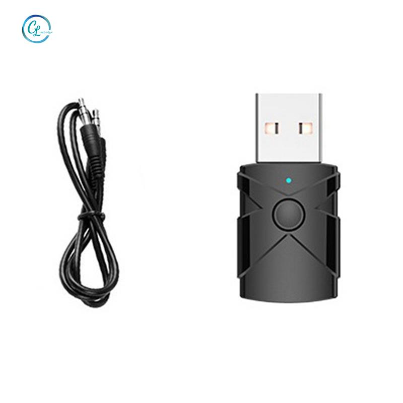 Thiết Bị Truyền Nhận Tín Hiệu Bluetooth 5.2 5 Trong 1 Giắc Cắm 3.5mm Aux A2Dp Cho Xe Hơi