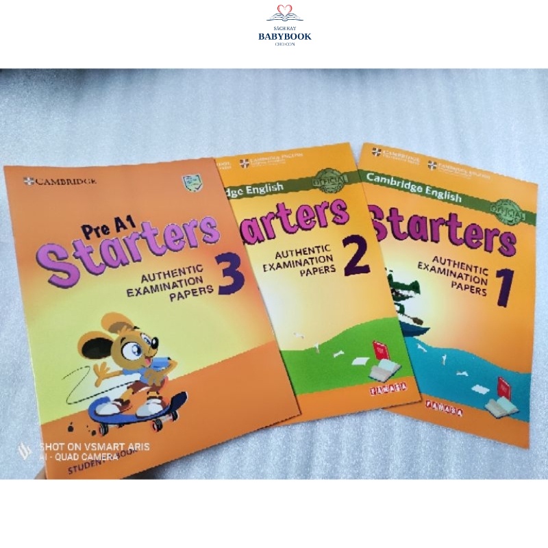 Cambridge English Starter 1,2,3 - tặng mp3