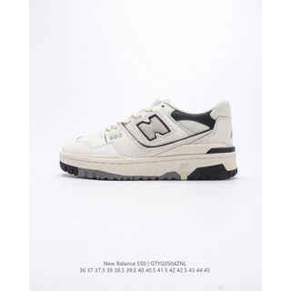 Giày chạy bộ new balance 550 nb550 phối lưới thoáng khí bằng da bò cứng 0wfb