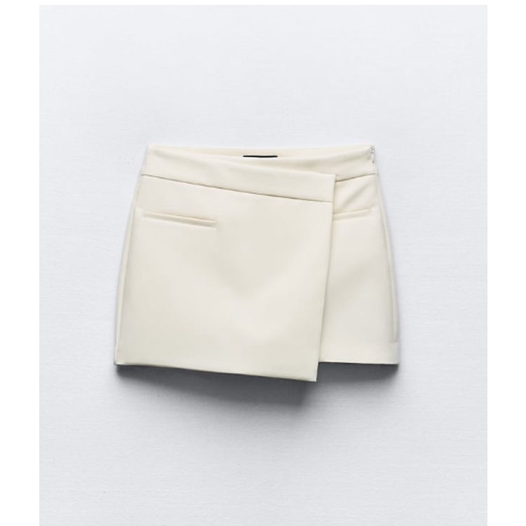 Zara Quần culottes Lưng Cao Thời Trang Mùa Hè Dành Cho Nữ 235427407 7385517