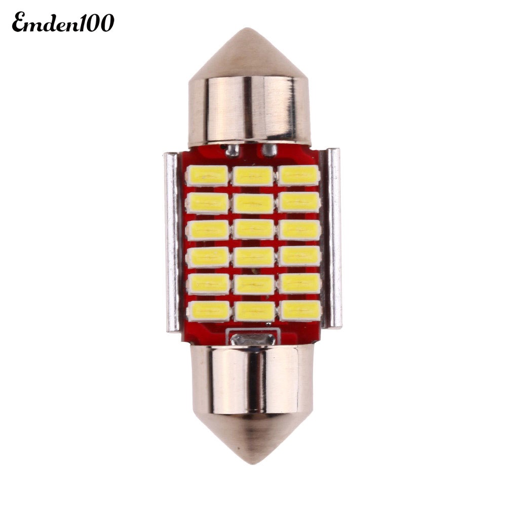 Bóng Đèn LED 3014 18SMD Siêu Sáng Cho Xe Hơi