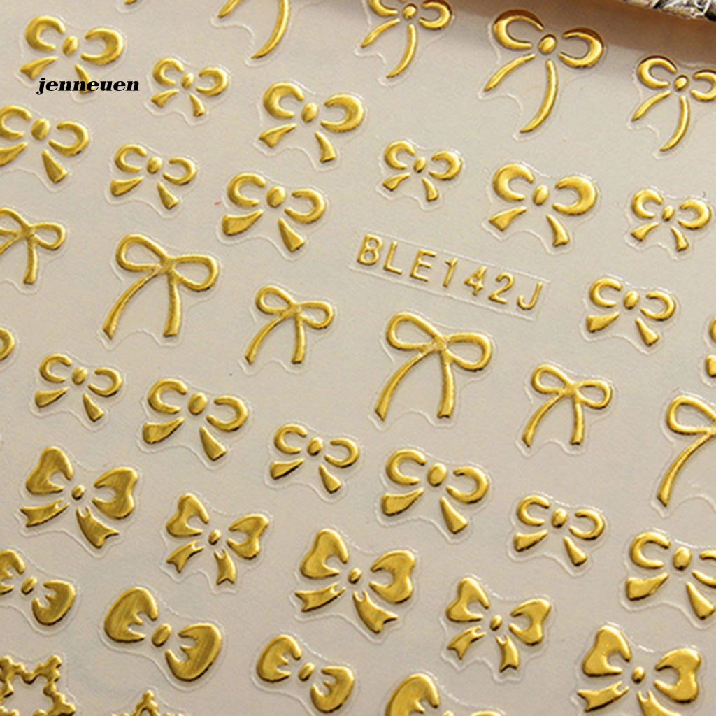 Miếng Dán Trang Trí Móng Tay Hình Trái Tim Xinh Xắn