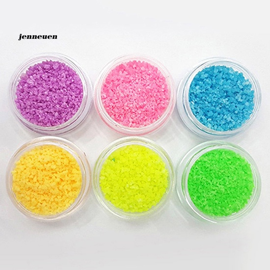 1 Hộp Bột Dạ Quang Lấp Lánh Trang Trí Móng Tay Nghệ Thuật