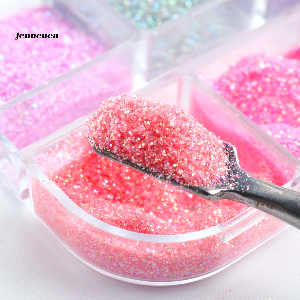 1 Hộp Bột Kim Tuyến Lấp Lánh Trang Trí Móng Tay Chuyên Nghiệp