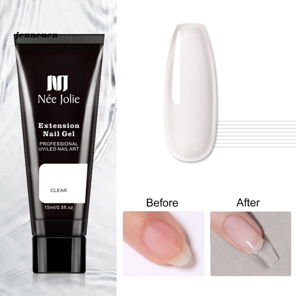 Gel UV Nối Dài Móng Tay Không Gây Kích Ứng 15ml
