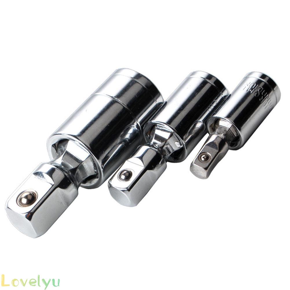 ⭐24H SHIPING ⭐Compact and Portable 1/4 3/8 1/2 Universal Joint 360 Deg Angle Extension Adapter