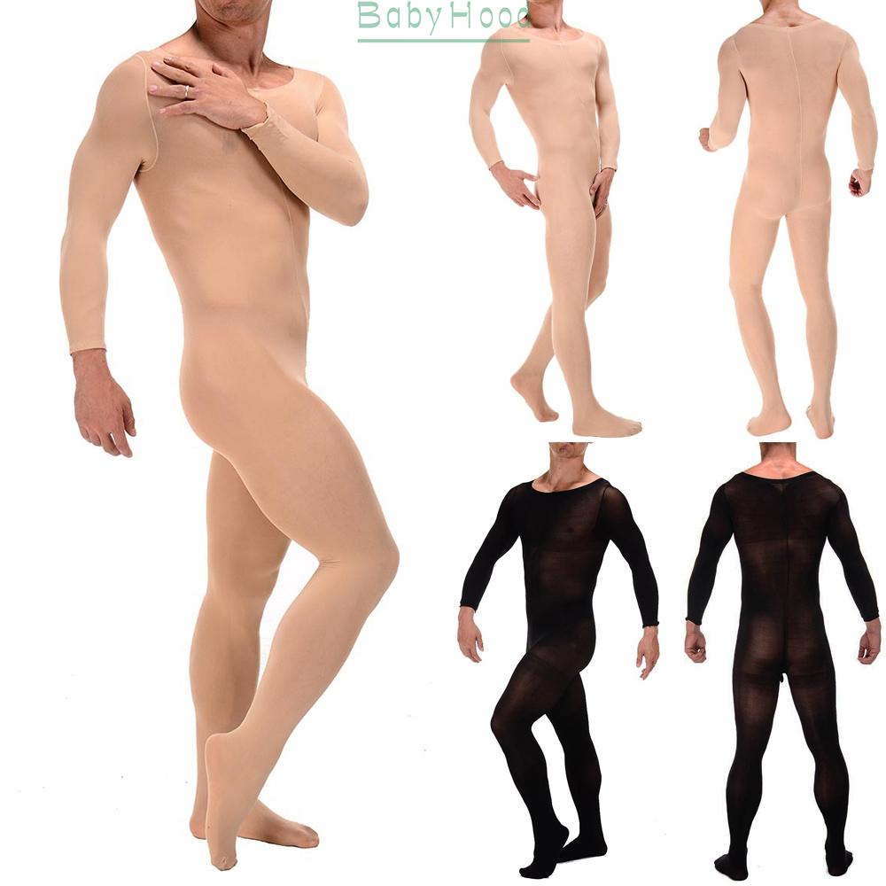 Bộ Bodysuit Lưới Xuyên Thấu Dài Tay Xuyên Thấu Ướt Leotard#BBHOOD