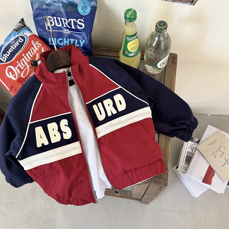 Áo Khoác In Họa Tiết Thời Trang Xuân Thu 2023 Cho Bé Trai