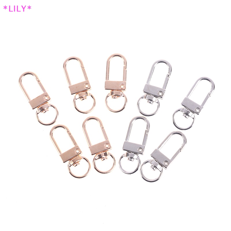 Lily 10 cái 13*34mm tôm hùm Clasp Hooks cho vòng cổ & Vòng đeo tay chuỗi tự làm đồ trang sức làm uuu