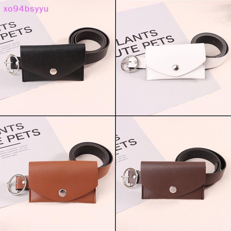 Túi Đeo Hông Xo94Bsyu 100CM Bằng PU Có Khóa Kim Loại Có Thể Điều Chỉnh Trang Trí Cho Nữ