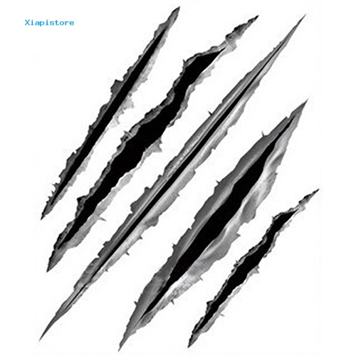 Sticker 3D Hình Lỗ Chụp Xe Hơi / Mũ Bảo Hiểm Vui Nhộn Chống Thấm Nước