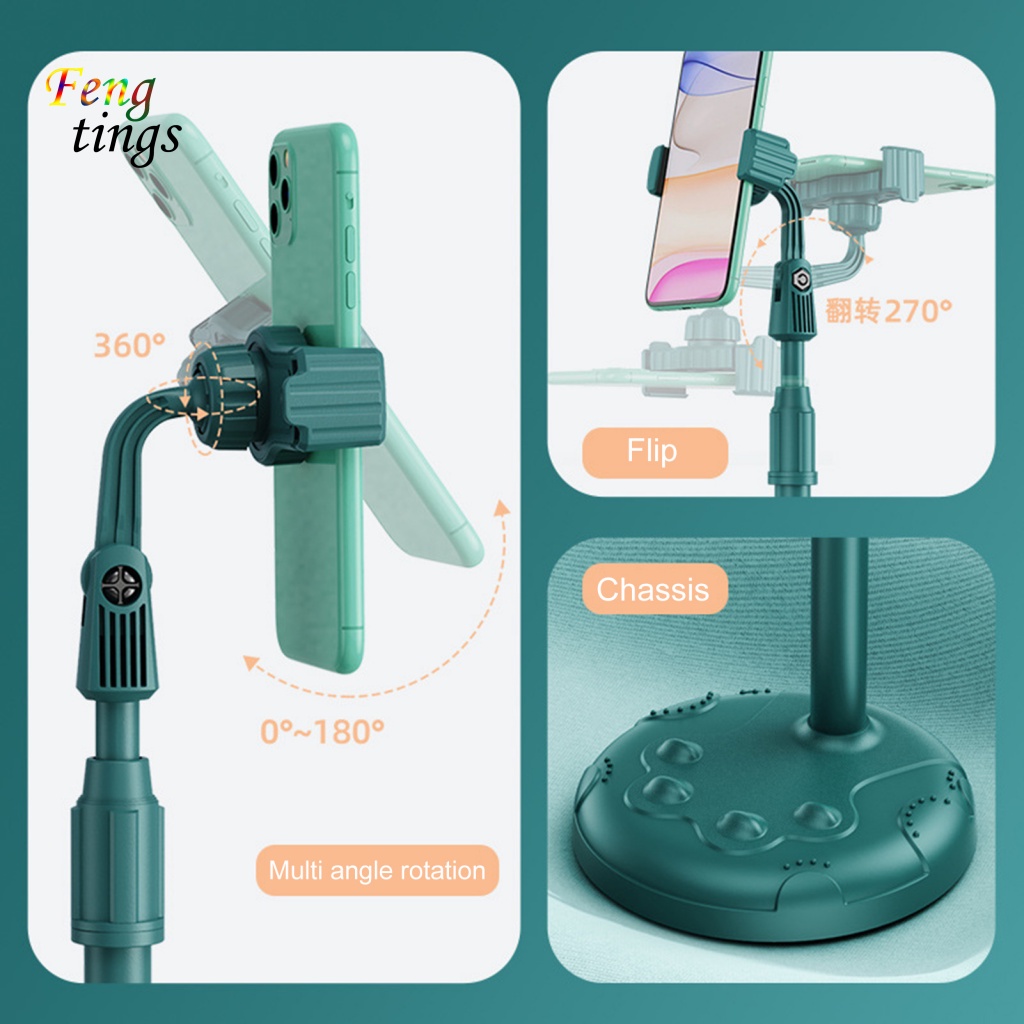 Giá Đỡ Điện Thoại / Máy Tính Bảng Để Bàn Hình Dấu Chân Mèo Đa Năng