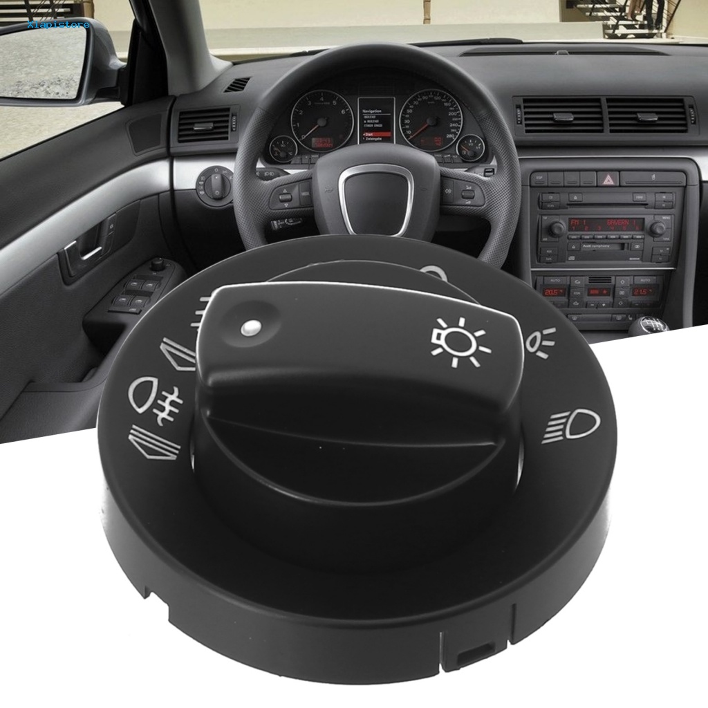 Set 2 Công Tắc Điều Khiển Đèn Pha Bằng ABS Thay Thế Chuyên Dụng Cho Xe Hơi 8E094153Ốp Lưng Cho A4 S4 8E B6 B7 2000-2007