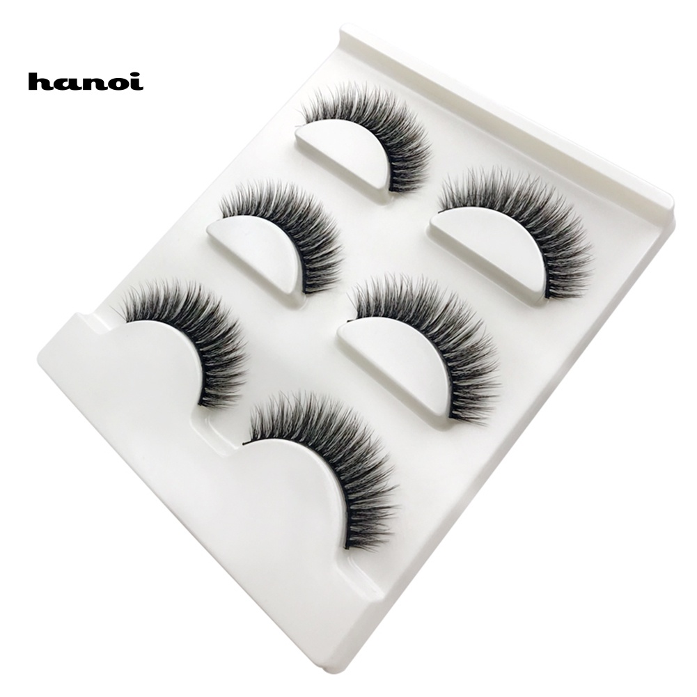 Set 3 Cặp Lông Mi Giả Cong Dài Tự Nhiên