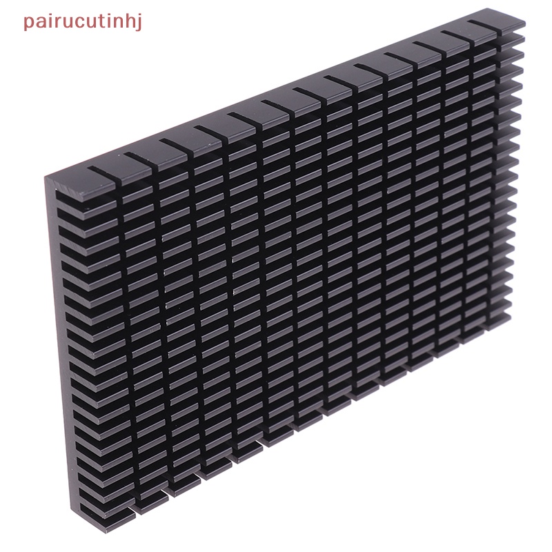 Cặp Tấm Tản Nhiệt Bằng Nhôm Màu Đen Kích Thước 150 * 93 * 15MM Chất Lượng Cao
