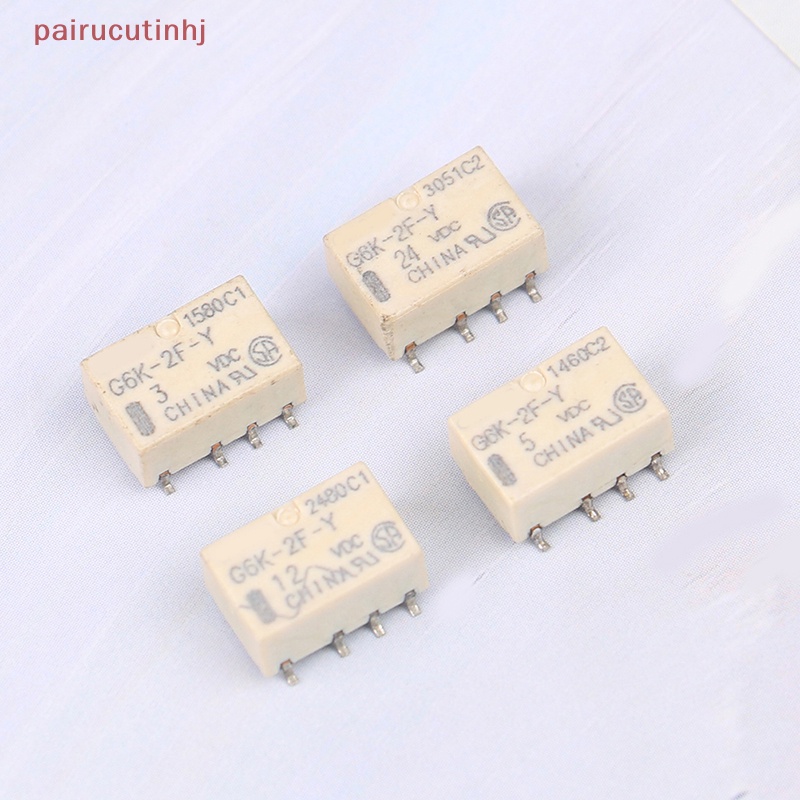 Cặp Rơ Le Tín Hiệu SMD G6K-2F-Y 8PIN Cho Rơ Le Tín Hiệu DC 3V 5V 12V 24V