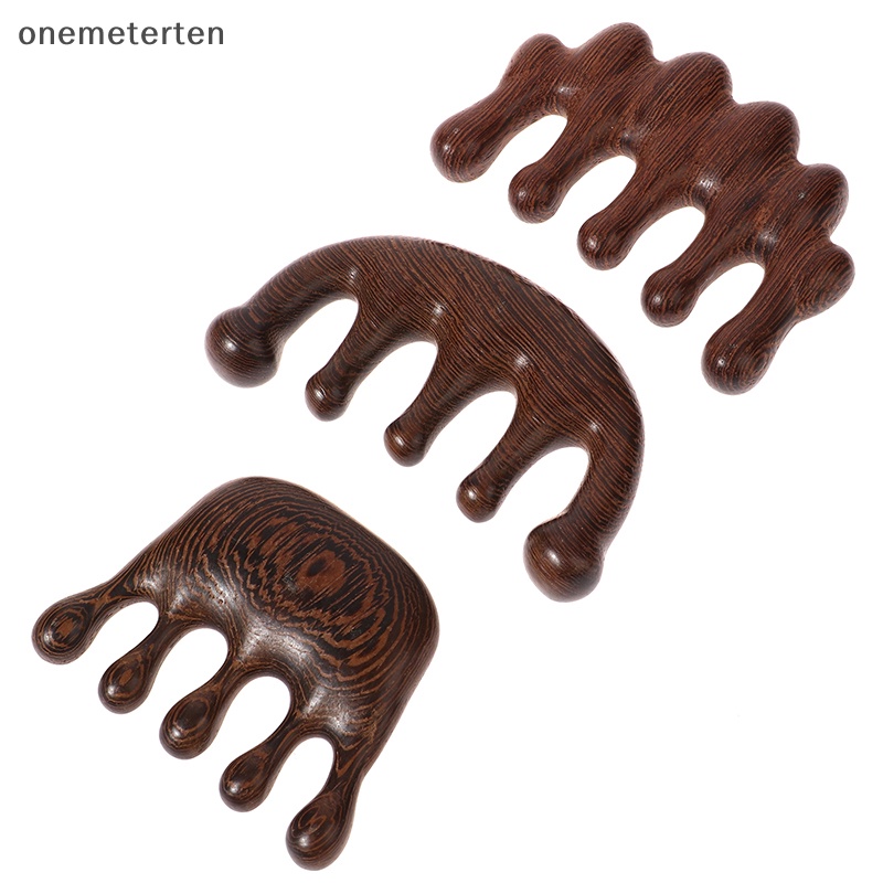 Rten 1 Lược Gỗ Mát Xa Mặt Chống Tĩnh Điện Đa Chức Năng