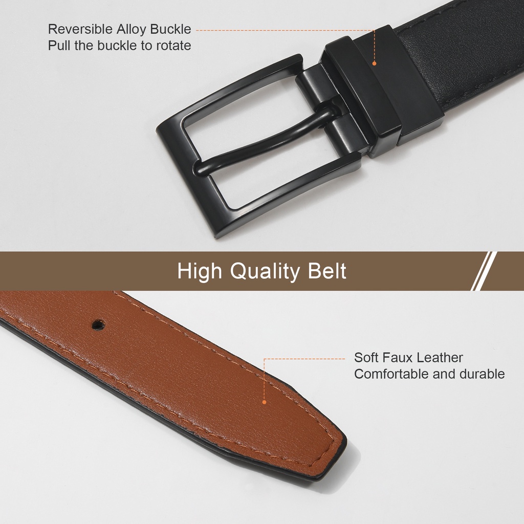 Haimeikang Thắt Lưng Da Khóa Cài Phối Quần Jean Thiết Kế Đơn Giản Thời Trang Cho Bé