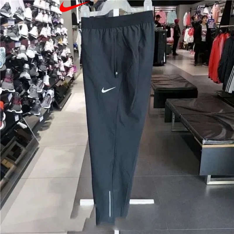 Quần chạy bộ Nike 100% Chính Hãng Nhanh Khô Phối Khóa Kéo Thời Trang Cho Nam Và Nữ