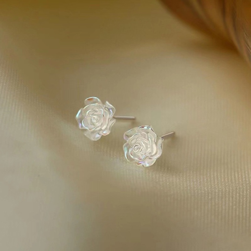 Bông Tai Hoa Trà Bằng Hợp Kim Xinh Xắn Cho Nữ