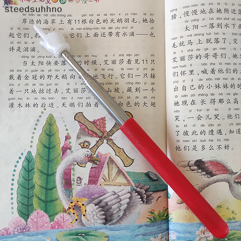 Thanh Đọc Sách Bằng Thép Không Gỉ Có Thể Thu Gọn Cho Giáo Viên / Dạy Học hhno